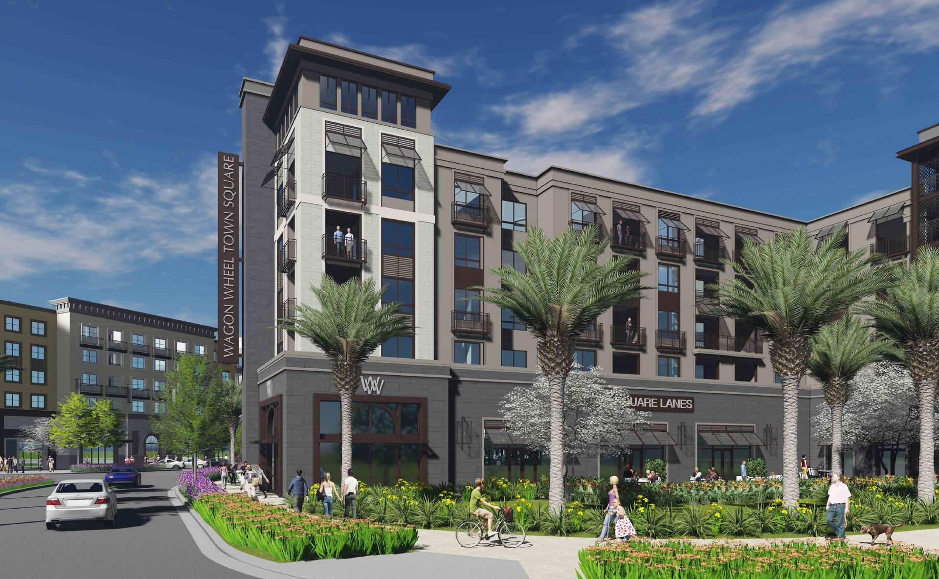 Town Square at Wagon Wheel Apartments in Oxnard, CA